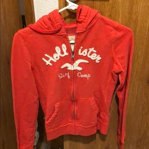 Hollister full zip hoodie